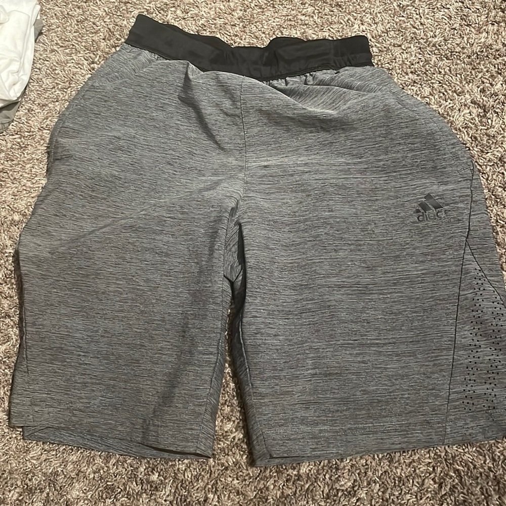 Adidas Athletic gray shorts
